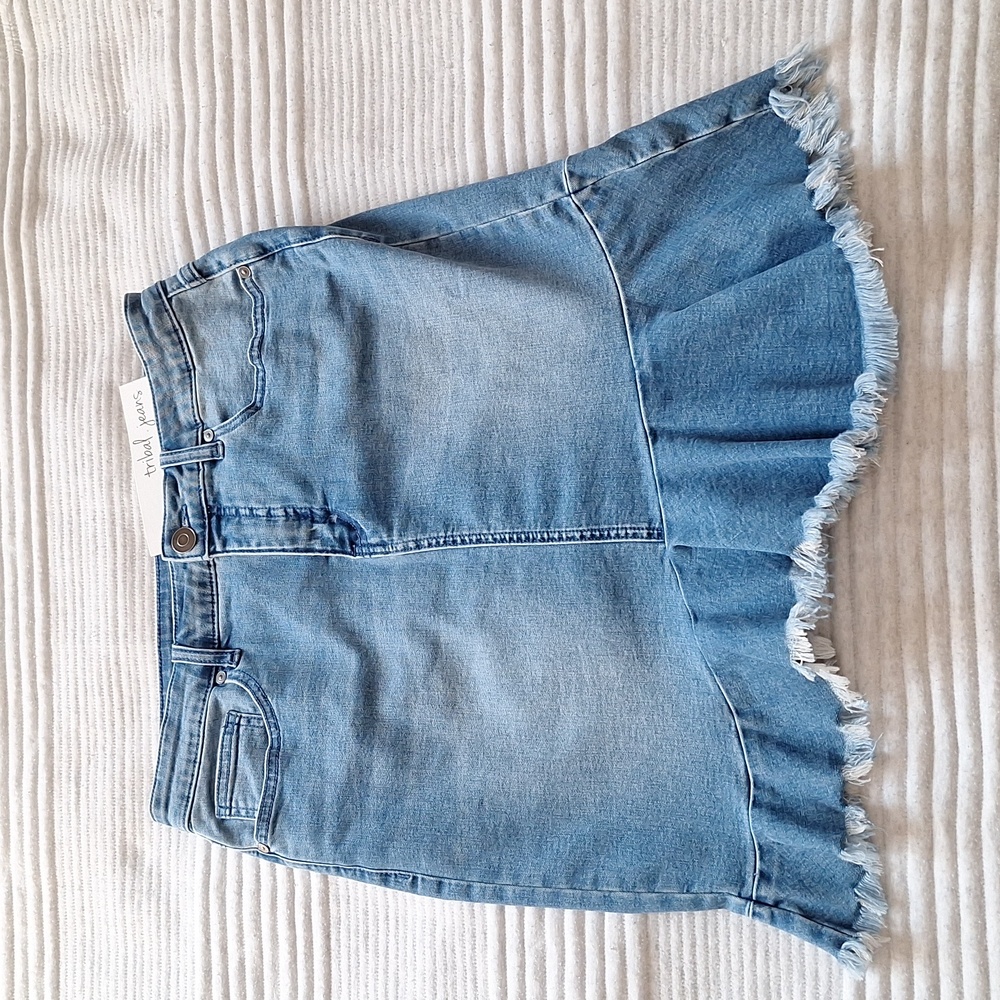 🆕️ [6] Tribal Jean  skirt